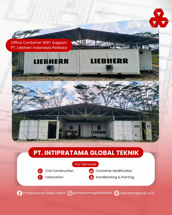 Office Container With Support 